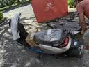 九号（Ninebot）N85C电动摩托车 9号电动电瓶车成人小型铅酸电摩-吉利银 实拍图