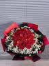 幽客玉品鲜花速递红玫瑰花束表白送女友老婆生日礼物全国同城配送 33朵红玫瑰花束—女王款 实拍图