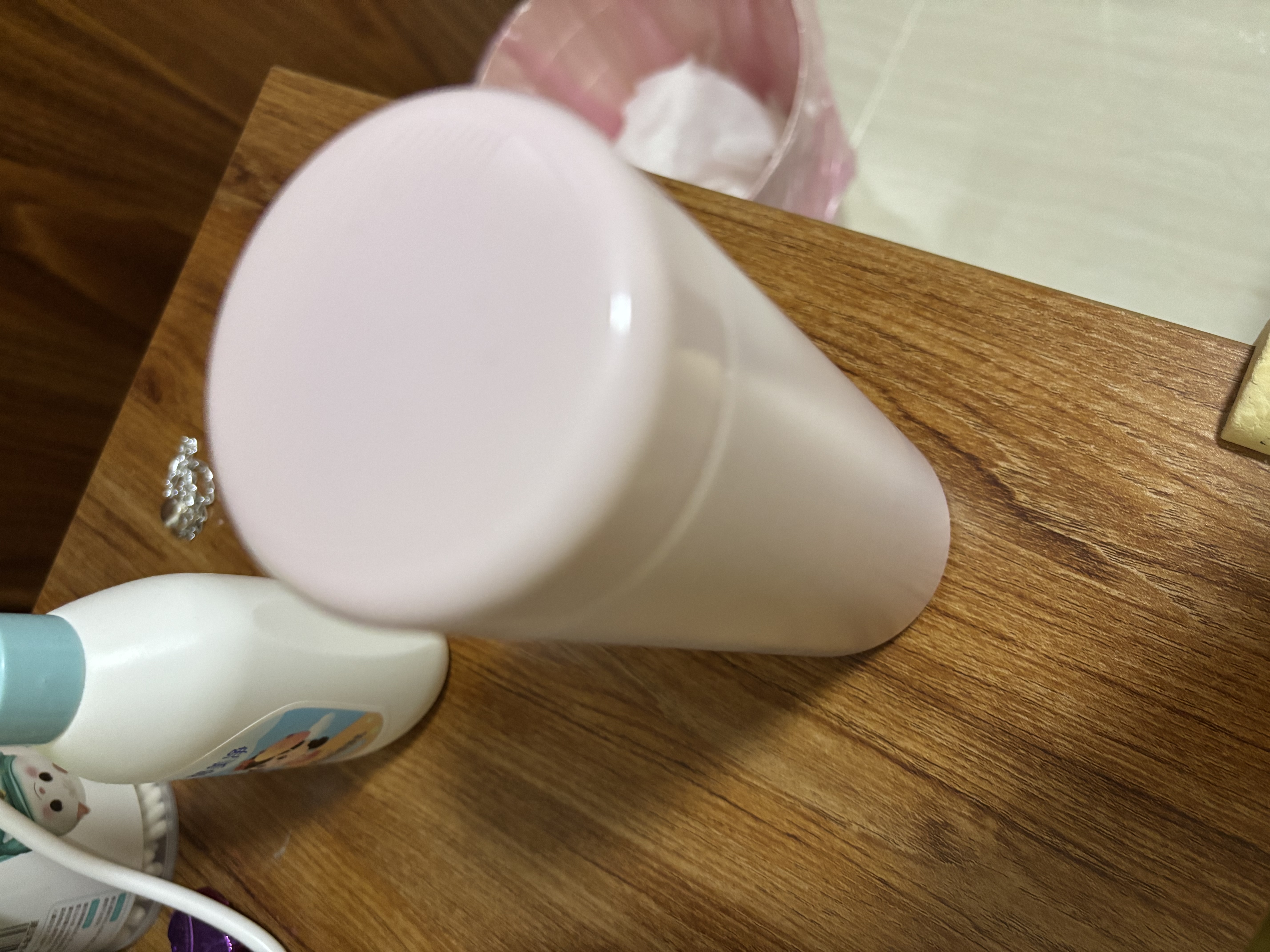 米家保温杯 316不锈钢水杯男女士杯子大容量茶杯便携350ml雾樱粉 实拍图