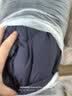 保姆鹅 【风墙】儿童羽绒服宝宝中长款护脸厚款外套保暖童装[NG2664] 海军蓝 140 实拍图
