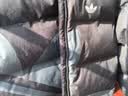 adidas 600蓬轻薄拒水保暖鸭绒羽绒服外套男女秋冬阿迪达斯三叶草   黑色(推荐男生选大一码)   L 实拍图