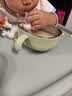 好伊贝（HOY BELL）宝宝围兜辅食吃饭兜儿童罩衣防水反穿衣婴儿围嘴口水兜巾四季款蓝 实拍图
