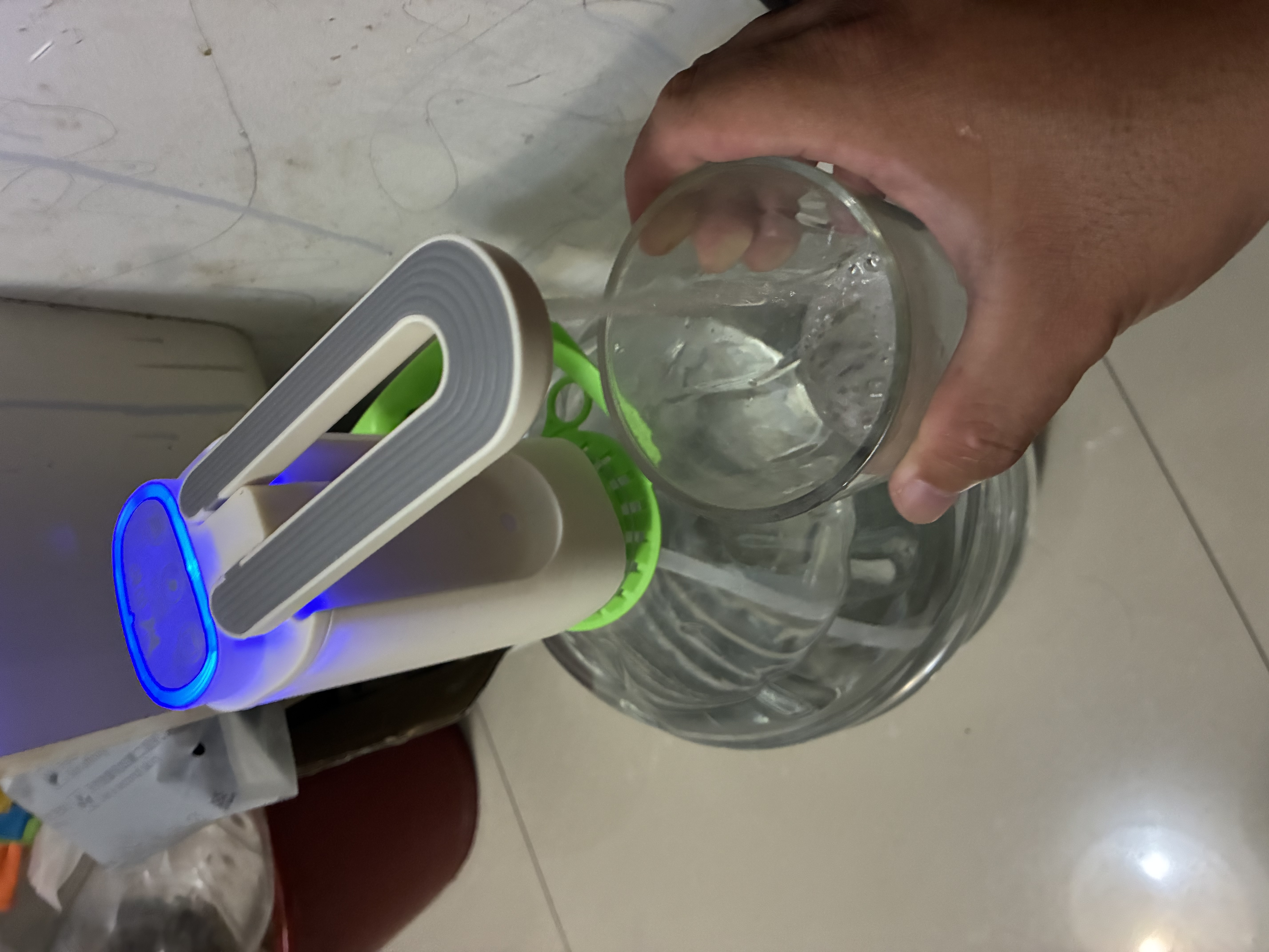 双枪抽水器桶装水神器99.9%抗菌静音矿泉水电动抽水泵折叠自动上水器  实拍图