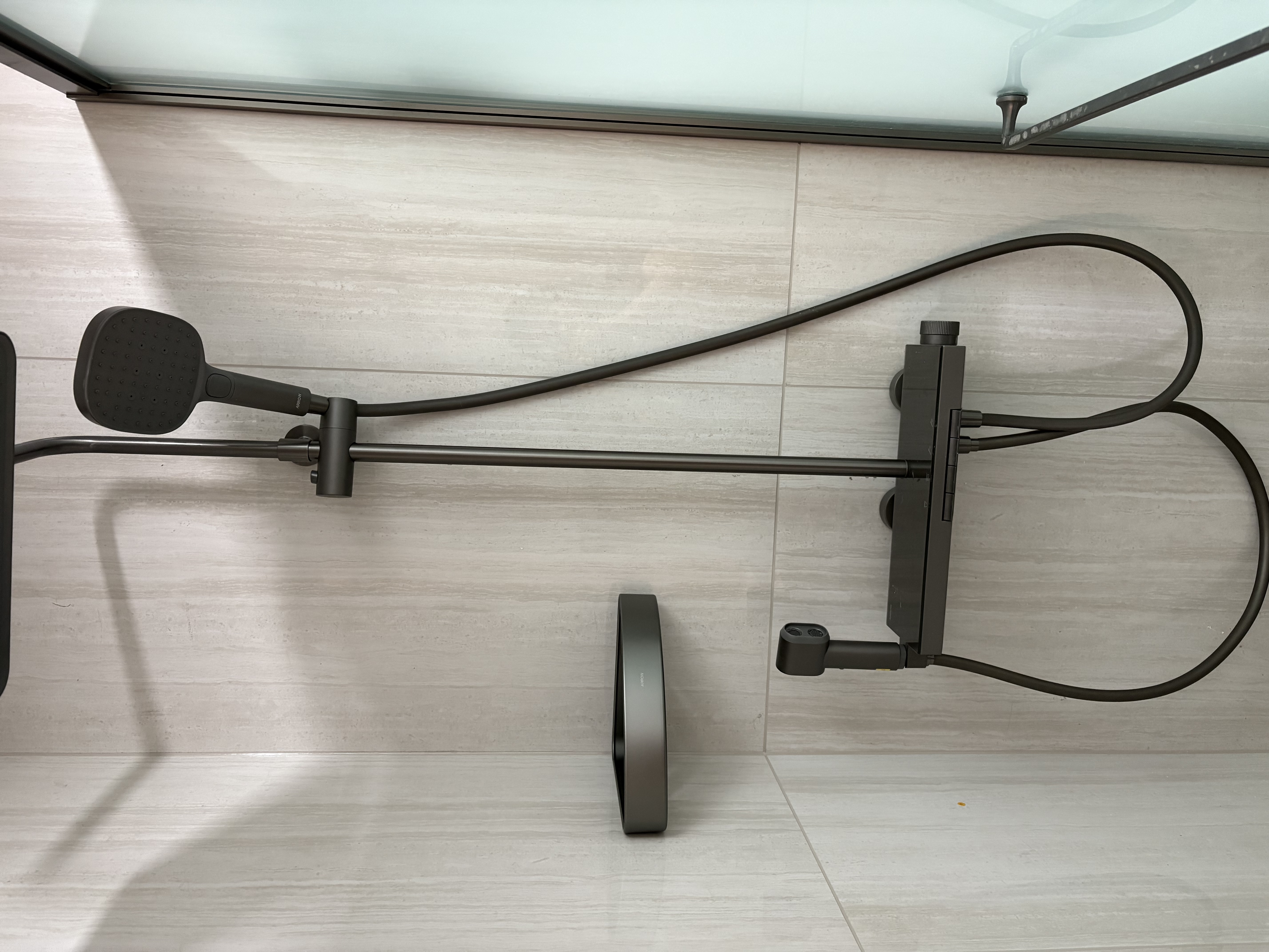 箭牌（ARROW）K210淋浴花洒套装喷头增压洗澡冷热家用浴室淋浴AE34220GGW 实拍图