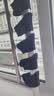 雅鹿袜子秋冬季中筒袜透气吸汗运动商务休闲男袜10A抗菌防臭男士袜子 10A级抗菌黑中筒- 5双 实拍图