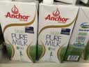 安佳（Anchor）脱脂牛奶 3.6g蛋白质牛奶 新西兰原装进口草饲1L*12盒 实拍图