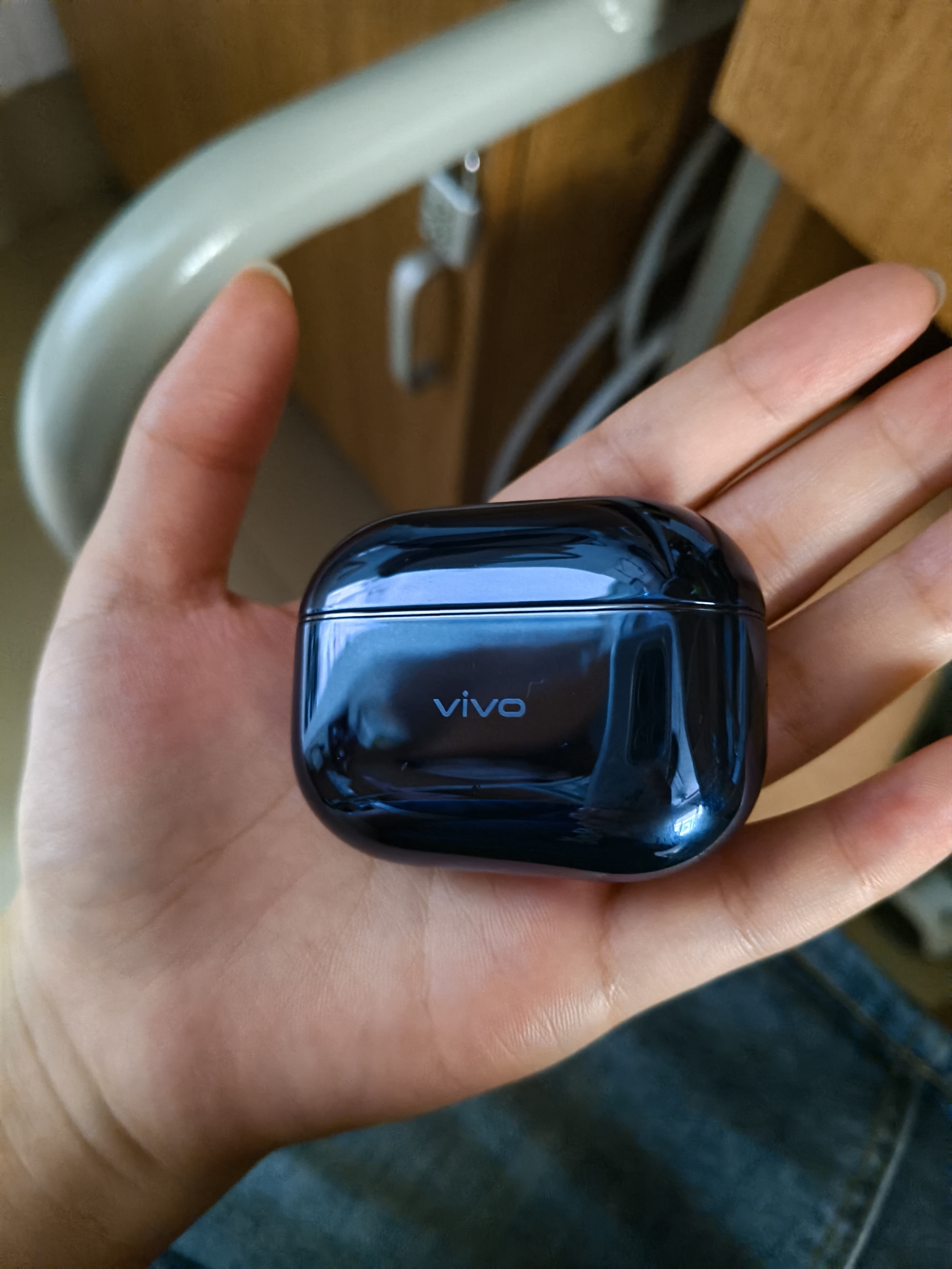 vivo TWS 5 深海蓝 60dB深海智慧降噪 跨生态无缝三连接 蓝牙耳机苹果华为小米oppo手机通用 实拍图