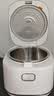 美的（Midea）小碧玉MAX电饭煲家用小型2-3-4人0涂层电饭锅3升316L不锈钢内胆多功能无涂层低糖沥米饭RE362LS 实拍图
