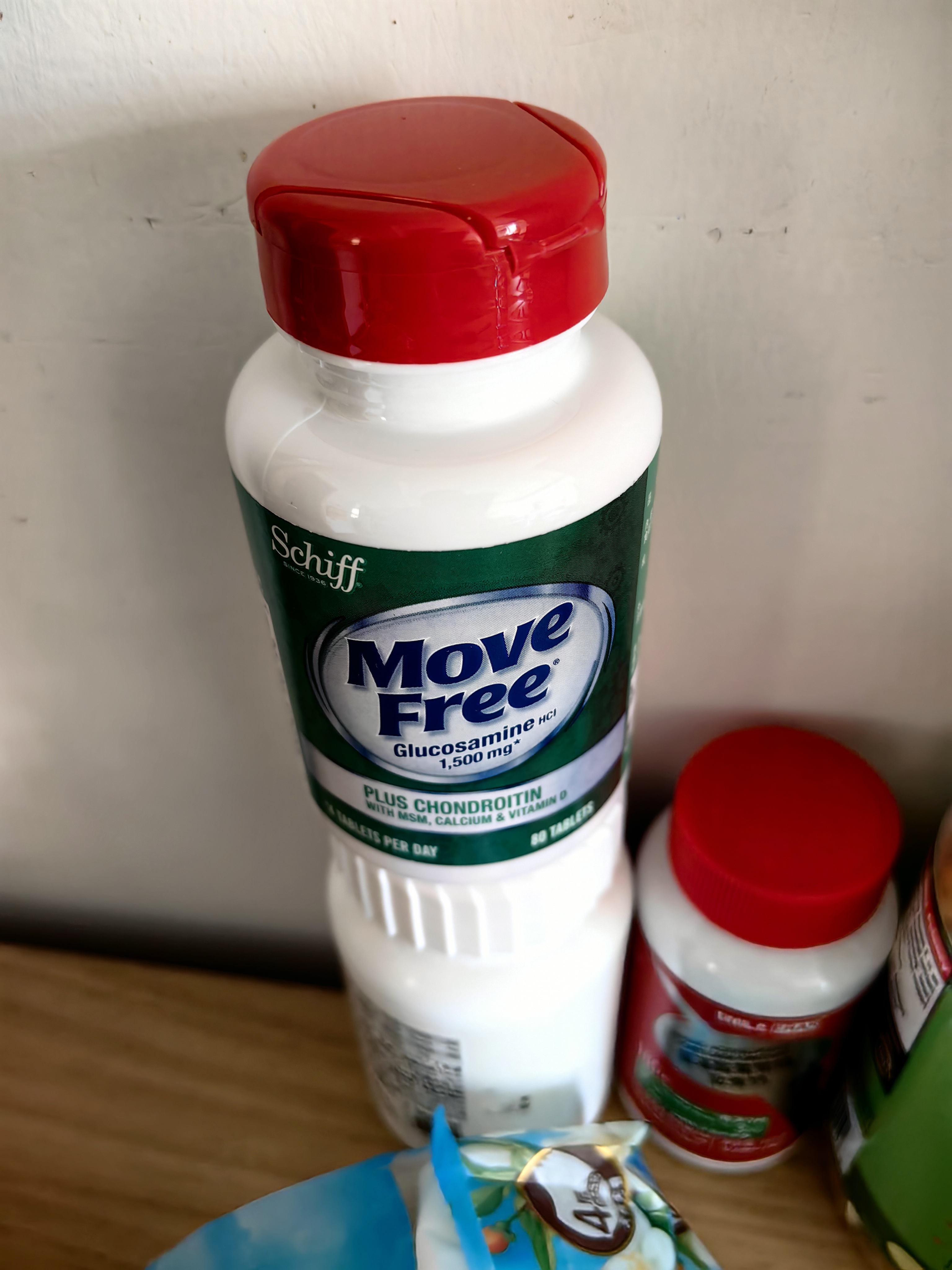 Move Free益节【央妈同款】高钙氨糖软骨素80粒 5合1 中老年维骨力美国进口 实拍图