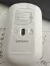 联想（Lenovo）无线蓝牙双模鼠标 充电鼠标 轻音按键 轻薄便携商务办公鼠标 适用笔记本电脑平板 Air1银色 实拍图