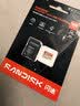 Sandisk闪迪128GB TF(MicroSD)内存卡 升级款 极速金卡 A2 V30 U3 兼容大疆Pocket 4/Action 6运动相机存储卡 实拍图