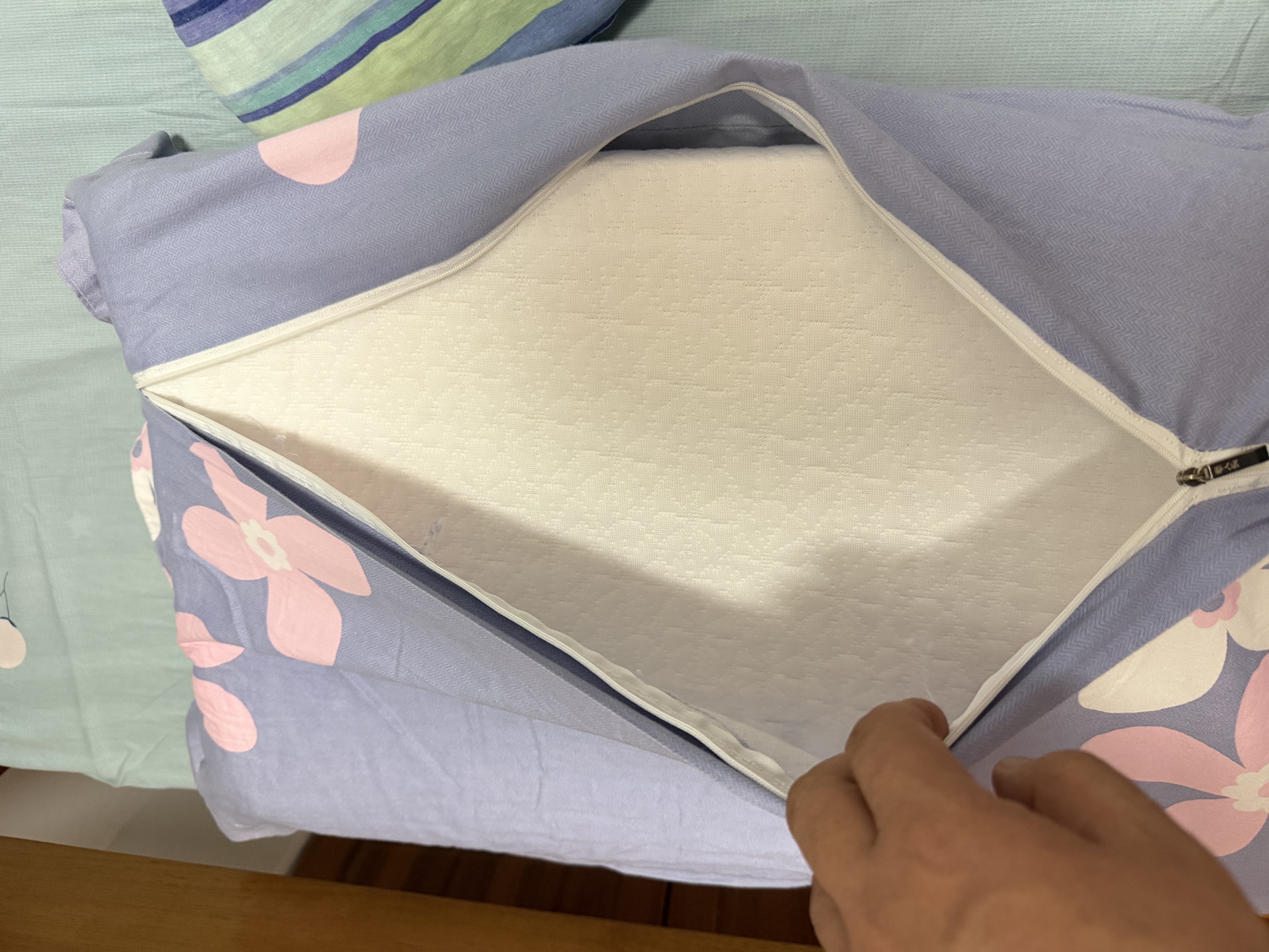 邓禄普（Dunlopillo）ECO低波浪枕 斯里兰卡进口天然乳胶枕头  颈椎枕  实拍图