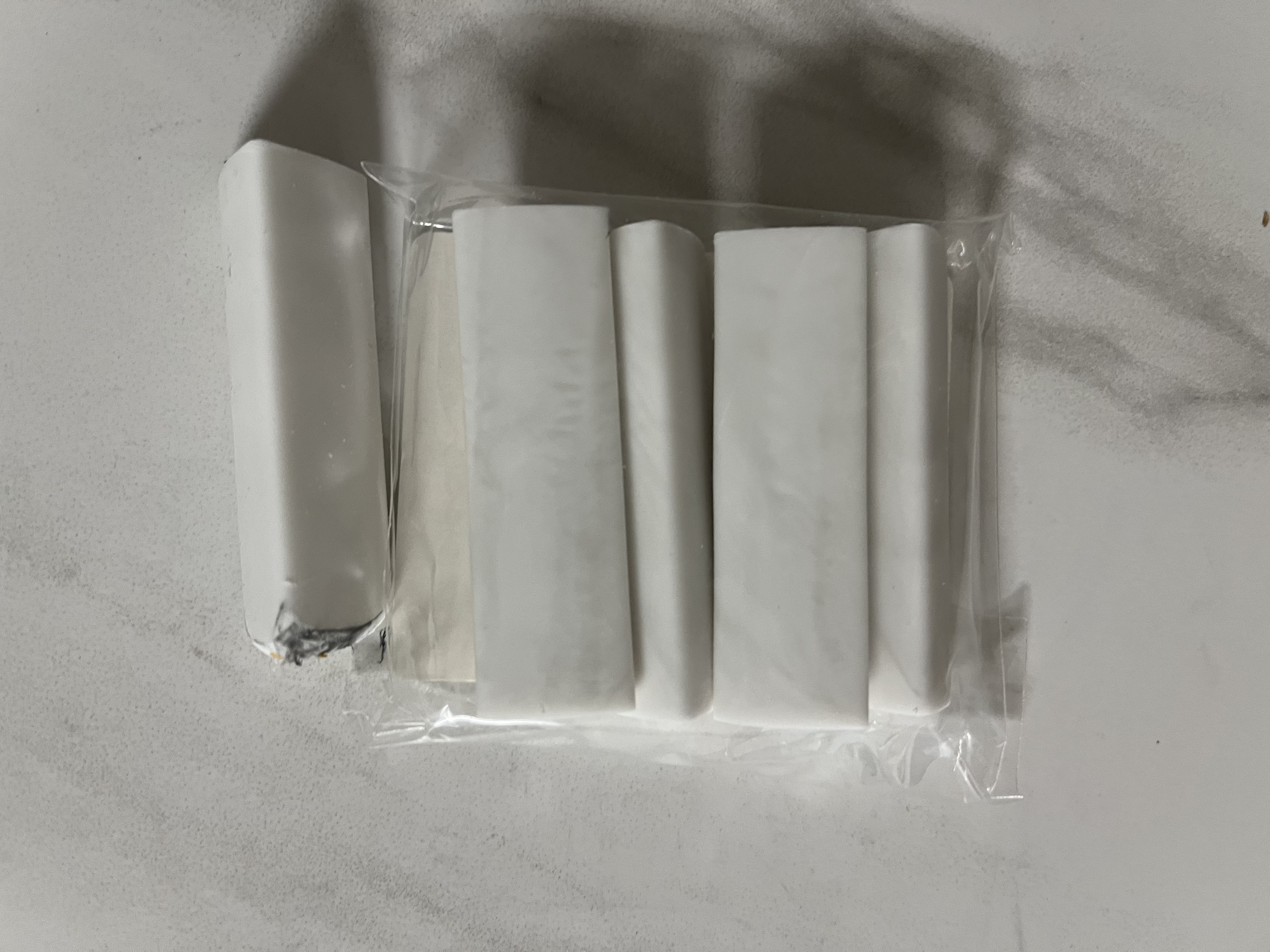 得力（deli）真集屑三角橡皮擦小学生专用擦字成线干净不留痕儿童素描美术橡皮5块装白色开学好物文具礼物 实拍图