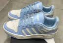 adidas双11主推 ENTRAP美式校园风运动鞋少年感复古板鞋阿迪达斯   亮白/亮光蓝   42 实拍图