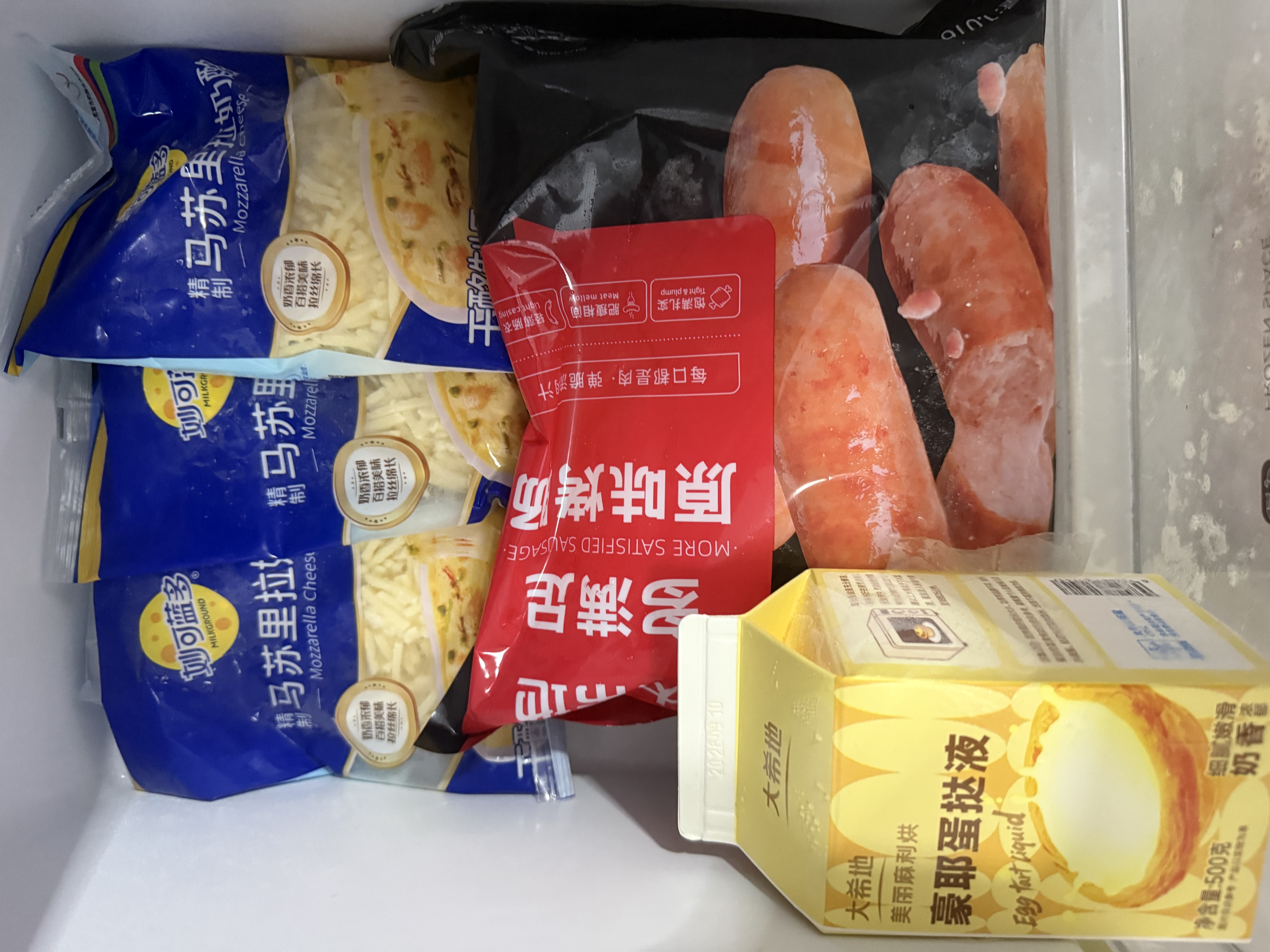 大希地火山石烤肠 肉肠1016g/20根 早餐火腿肠香肠热狗空气炸锅烧烤食材 实拍图
