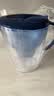 碧然德（BRITA） 过滤净水器 家用滤水壶 净水壶 海洋系列 3.5L蓝色 一壶3芯装 环保加固包装 实拍图