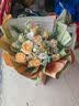 艾斯维娜鲜花速递11朵玫瑰花束送女友生日礼物全国同城配送 11朵香槟玫瑰花束-推荐款 实拍图