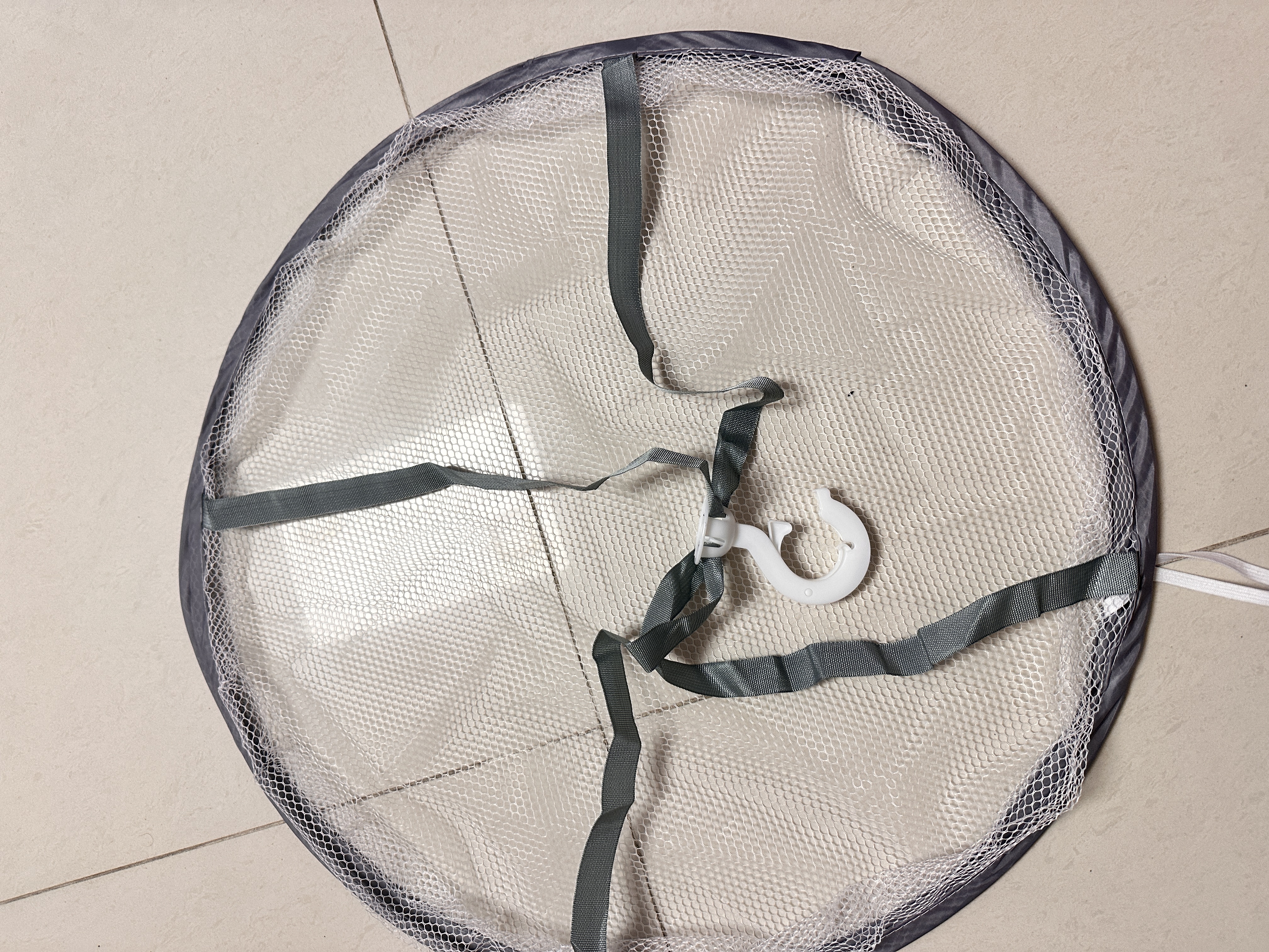 晒衣网晾衣篮袜子神器晾晒网衣服平铺的网兜内衣家用晾衣架阳台 单层58厘米 实拍图