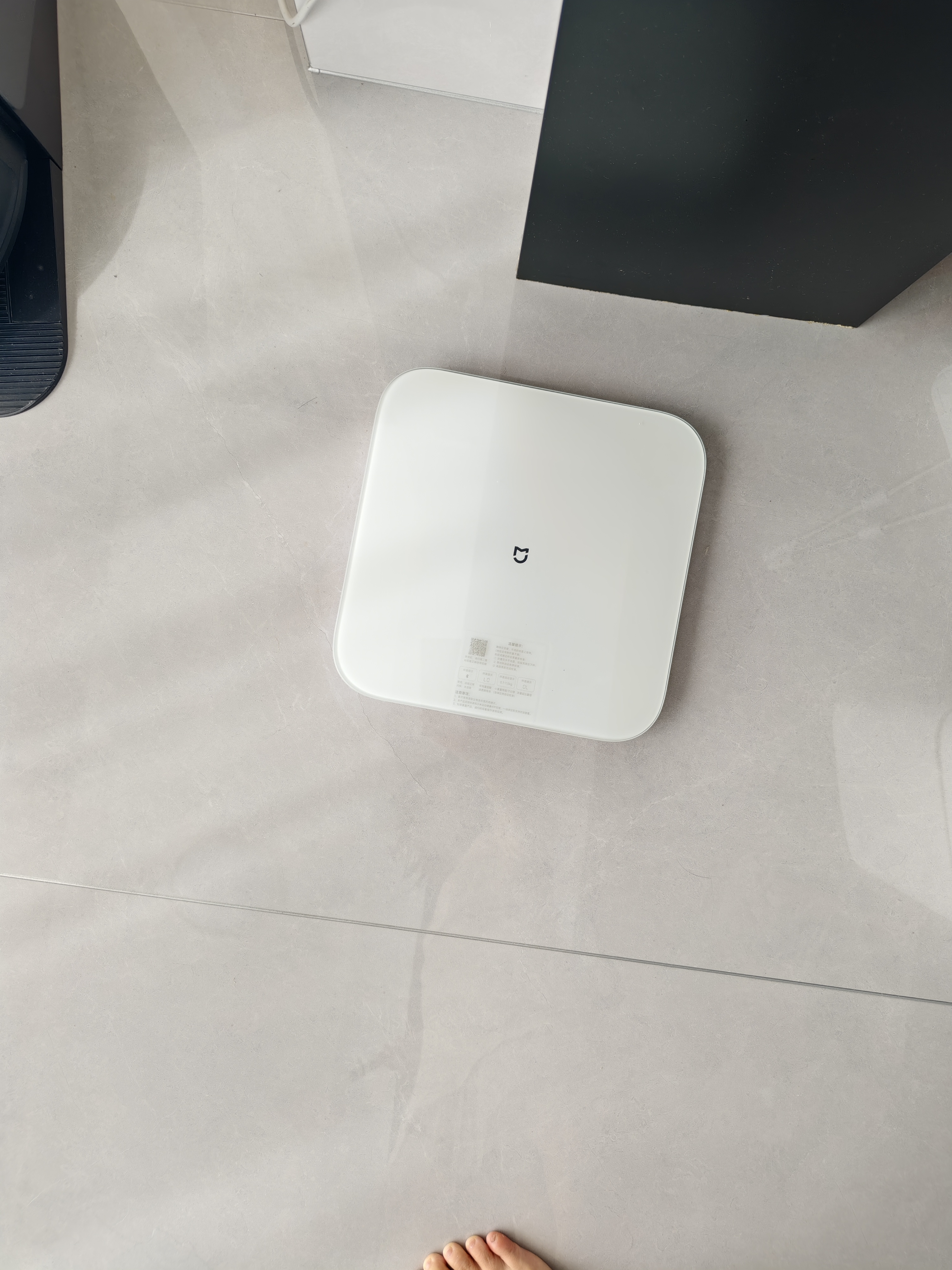 米家小米智能体重秤S200白色 人物双模式APP高精准数据测量家用健康秤体重管理减肥专用 实拍图