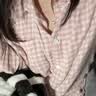 MUJI[自营限定款]女士无侧缝 双层纱织睡衣 纯棉家居服 浅粉红色 L 实拍图