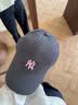 MLB帽子男女棒球帽鸭舌帽软顶休闲遮阳送礼3ACP7701N-50BKL 实拍图