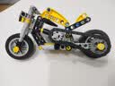 乐高（LEGO）积木机械组42225 黄色摩托车男女孩儿童玩具生日礼物 实拍图