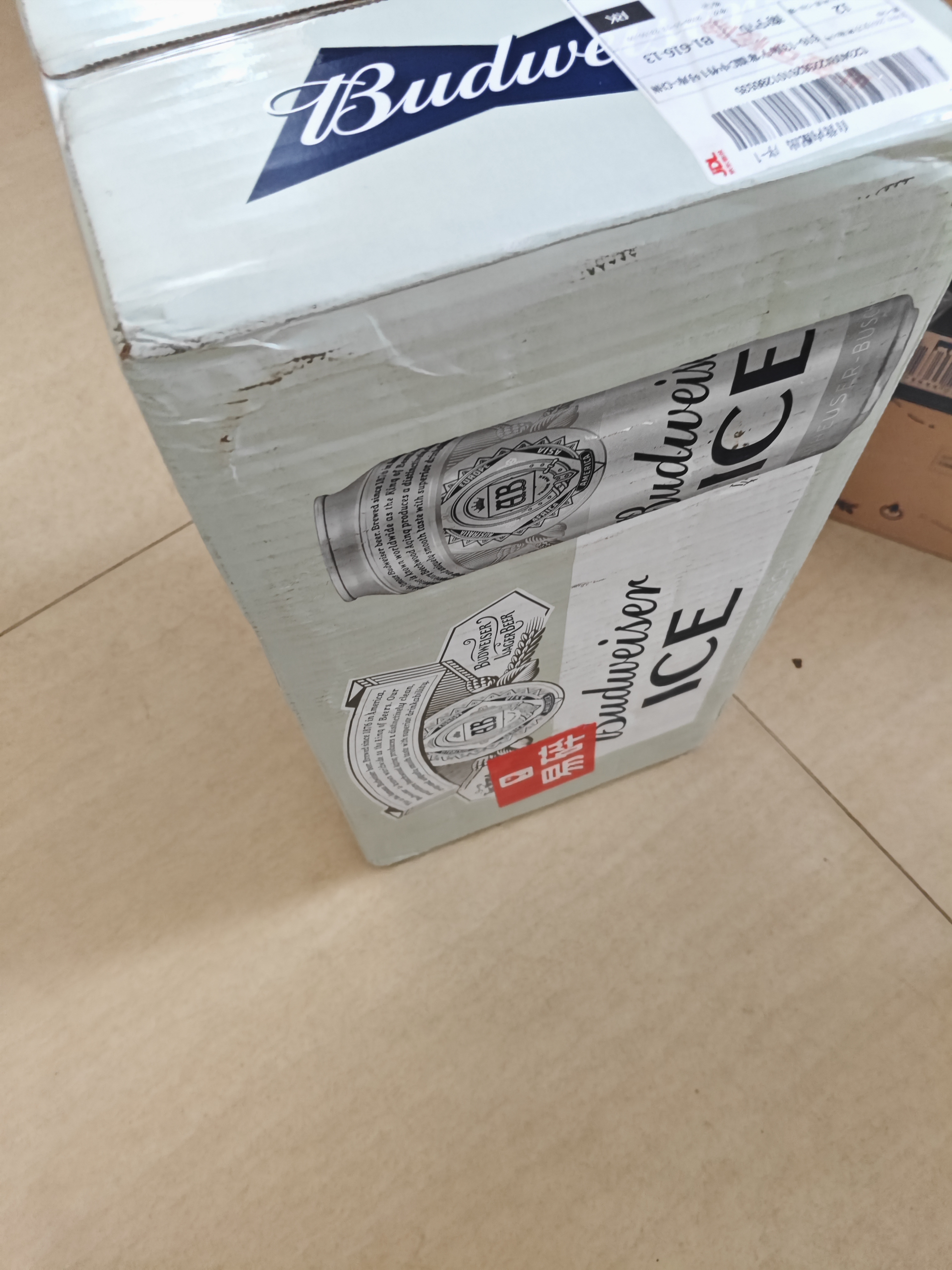 百威冰啤酒500ml*18罐整箱装【99%好评】京东自营 实拍图
