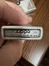 ZIPPO打火机之宝防风煤油 仿古银-商标 生日礼物送男友送老公 单机 实拍图