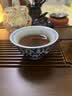 京东京造 青花缠枝莲压手杯 茶杯陶瓷功夫茶具压手杯主人杯礼盒120ml 实拍图