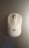 罗技（Logitech）M221 轻音鼠标 无线鼠标 办公鼠标 对称鼠标 带无线微型接收器 米白色 实拍图