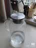 炊大皇 冷水壶大容量夏日解暑冷水壶 耐热防爆玻璃杯水果茶壶2.5L 实拍图