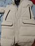 京东京造极寒鹅绒服男女派克连帽羽绒服95鹅绒冬季加厚长款 燕麦卡 L 实拍图