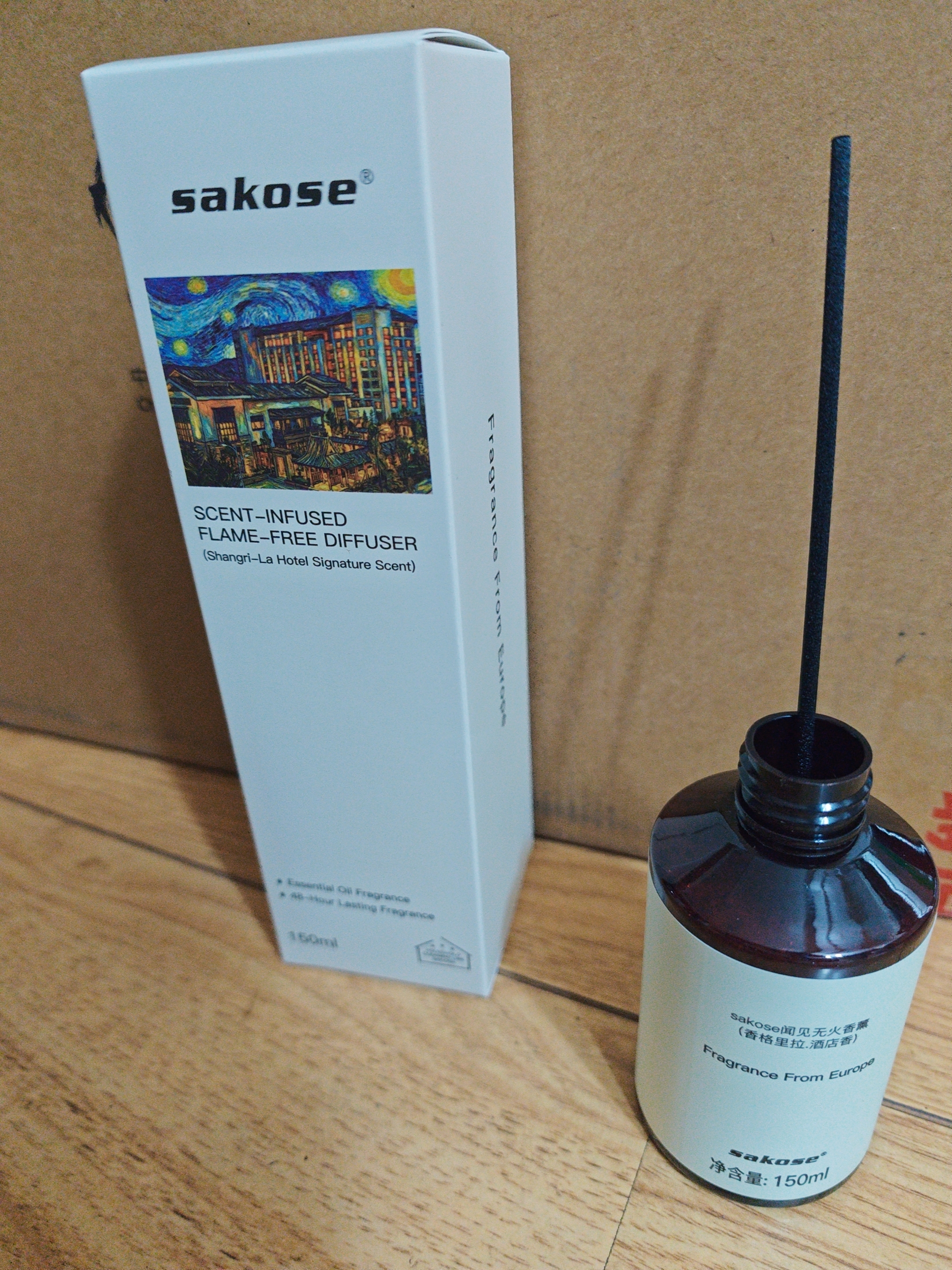 sakose闻见无火香薰-香格里拉香150ml室内房间持久留香厕所香氛清新剂 实拍图