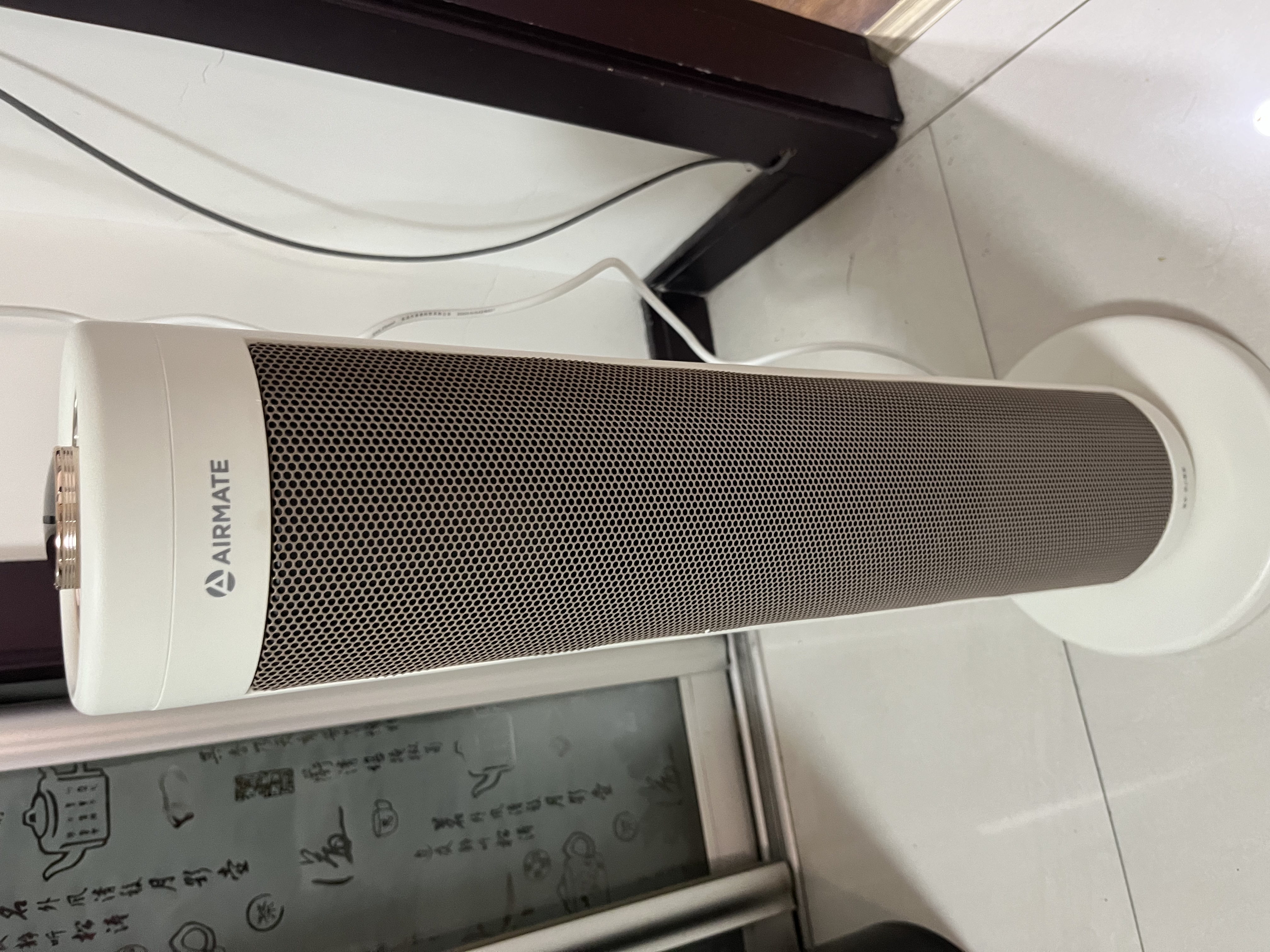 艾美特（AIRMATE）【超级单品】暖风机/石墨烯取暖器/电暖器/电热取暖器 家用全屋升温电暖气小型小太阳热风机 K72 实拍图