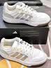 adidas双11主推 ENTRAP美式校园风运动鞋少年感复古板鞋阿迪达斯   白/金色   37 实拍图