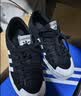 adidas NIZZA PLATFORM厚底增高运动帆布鞋女阿迪达斯三叶草 一号黑/白   38 实拍图