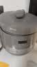 美的（Midea）0涂层钢胆电压力锅6L双胆全自动智能预约家用煲汤煮饭MY-C6856G电饭煲高压锅6-10人 实拍图