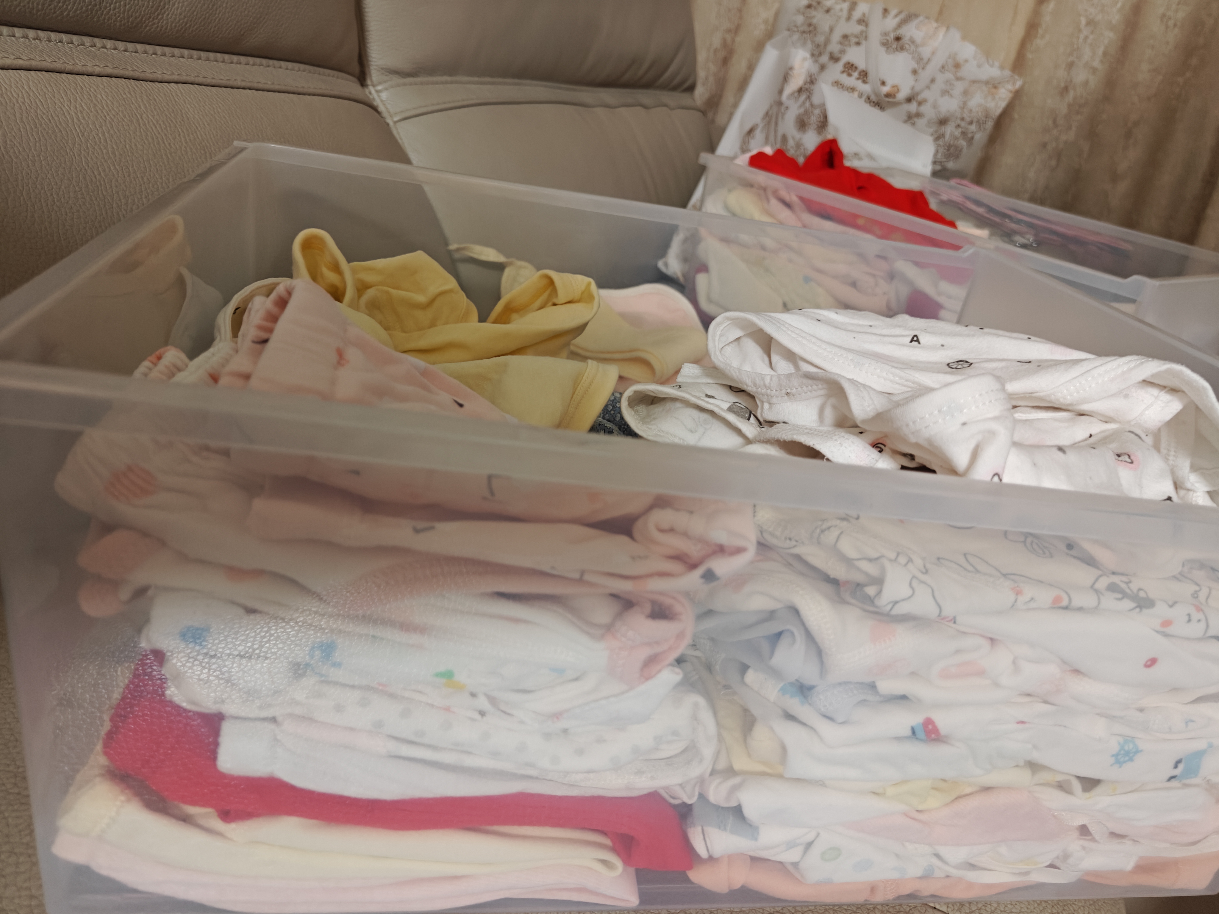 爱丽思塑料收纳箱大号衣服衣物整理箱抽屉式收纳盒47L灰色1个装BC500 实拍图