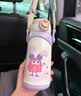 babycare儿童保温杯水壶吸管杯大宝宝学饮杯316不锈钢双饮上学600ml 实拍图