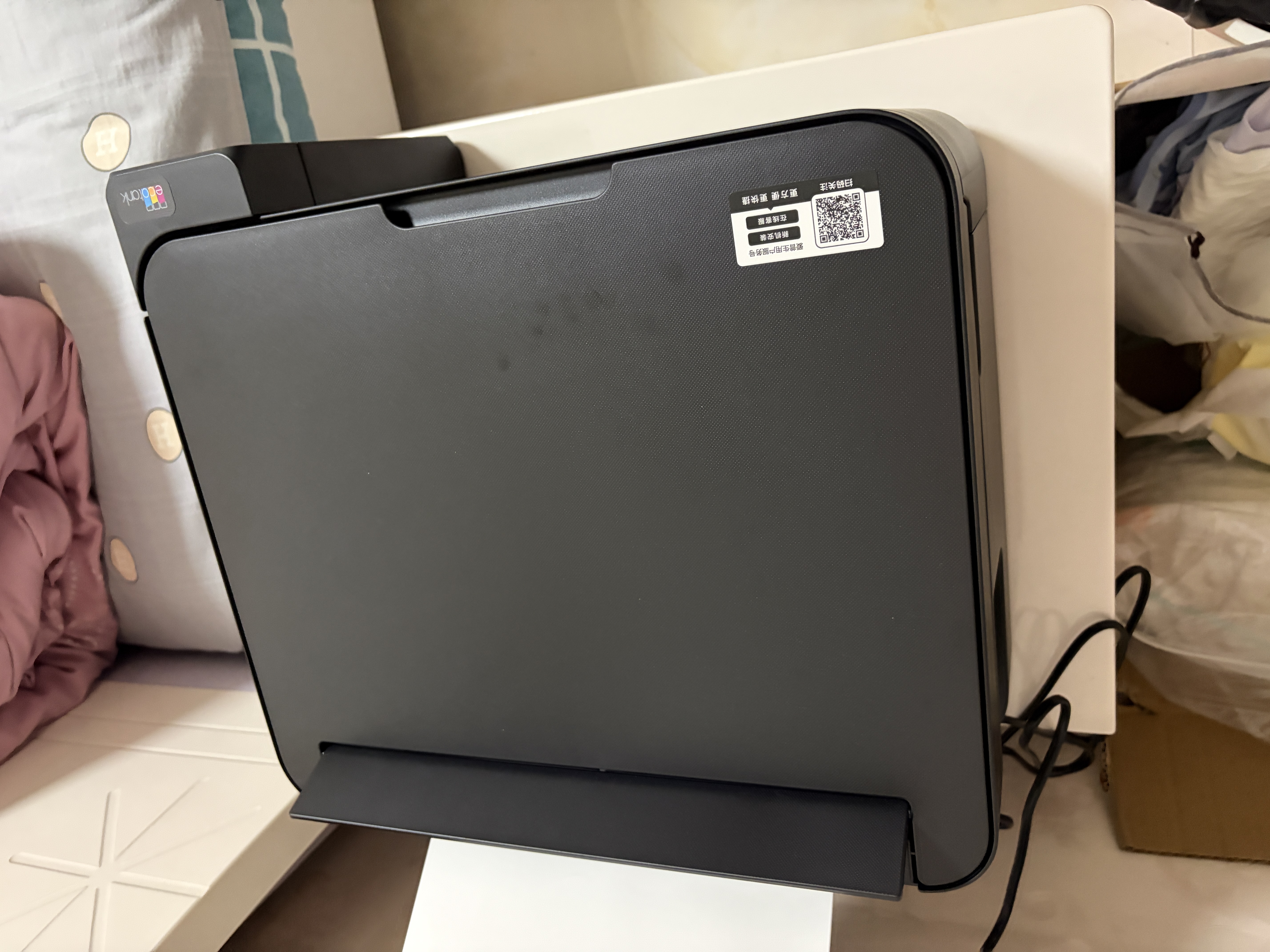 爱普生（EPSON）【6代新品】L4358墨仓式彩色无线AI学习打印机一体机家用办公L4266 L4268升级自动双面液晶屏 黑 实拍图