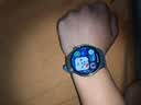 华为HUAWEI WATCH 5 46mm 基础款不锈钢表壳星河蓝素皮复合表带首创X-TAP智感窗eSIM通话手表 实拍图