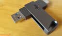 爱国者（aigo）64GB大容量150MB/s USB3.2 Type-C双接口手机U盘A23商务办公学习手机电脑两用开学季学生优盘 实拍图