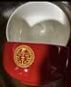 极度空间 敬茶杯 结婚龙凤红碗筷套装鸳鸯碗新婚礼物喜碗婚庆用品婚礼道具 实拍图