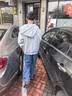 Dickies户外休闲卫衣男春秋冬季连帽开衫外套男纯色宽松 浅灰 L 实拍图