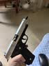 途象 儿童玩具枪格洛克手枪黑银M1911连发抛壳软弹枪发射玩具男孩礼物 实拍图