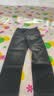 森马（Semir）牛仔裤女冬加绒做旧长裤女生保暖显腿长ins潮直筒裤103724124011 实拍图