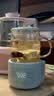 小熊（Bear）小型一人养生壶迷你养生杯  煮茶恒温烧水壶 办公室杯子0.4L母婴全玻璃壶 YSH-F04E1 礼物 实拍图