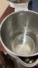 志高（CHIGO）烧水壶电热水壶电水壶双层防烫1.8L大容量家用烧水壶304不锈钢内胆大功率快速烧水 实拍图