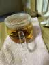 富光花茶杯 男女士茶水分离杯子 双层办公泡茶玻璃杯带把高硼硅水杯 实拍图