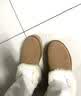 UGG【双11抢先购】秋季女士茸茸毛鞋领厚底休闲懒人毛毛鞋 1166733 CHE | 栗色 37 鞋款偏小，建议拍大一码 实拍图